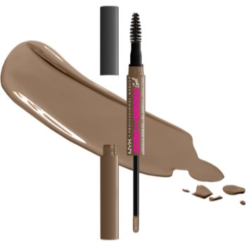 NYX Professional Makeup Zero To Brow Gel gel pentru sprancene cu aplicator - imagine 3